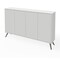 Bestar Krom 60 in Storage Cabinet with Metal Legs, White 17164-1117 - alternate 1